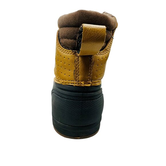 Magellan Outdoors Mens Insulated Duck Boots Size 9D Brown Thermoplastic Rubber - Picture 4 of 16